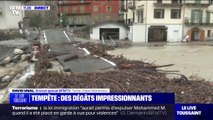 Alpes-Maritimes: la tempête Aline, moins dévastatrice que la tempête Alex il y a 3 ans