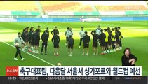 축구대표팀, 다음달 서울서 싱가포르와 월드컵 예선