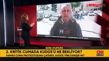 İkinci cuma! Mescid-i Aksa'da İsrail polisi her yeri sardı