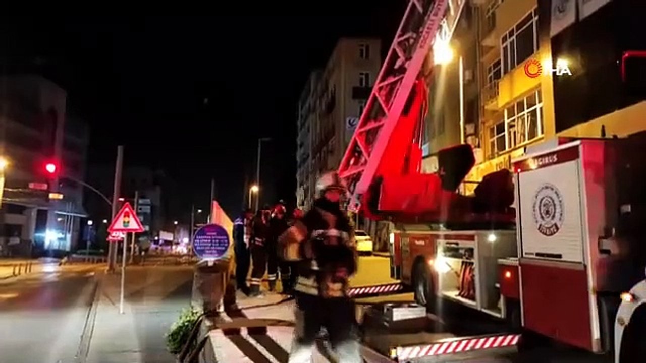 Un incendie s'est déclaré dans la cheminée d'une boulangerie à Izmit