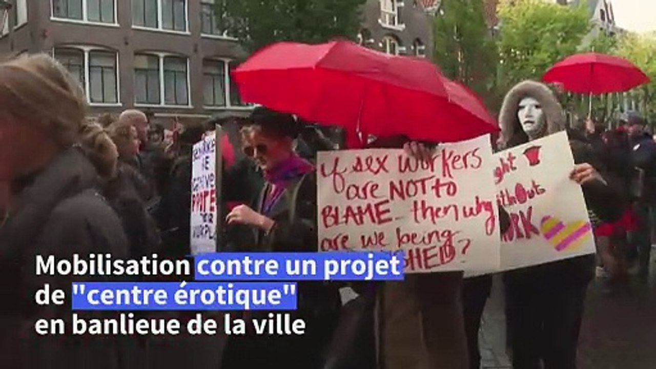 Amsterdam: manifestation contre un projet de "centre érotique"