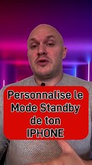 Personnaliser le mode stand by iPhone !