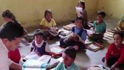 सागर: कलेक्टर एसपी ने स्कूल का किया निरीक्षण, बच्चों से पूछे सवाल