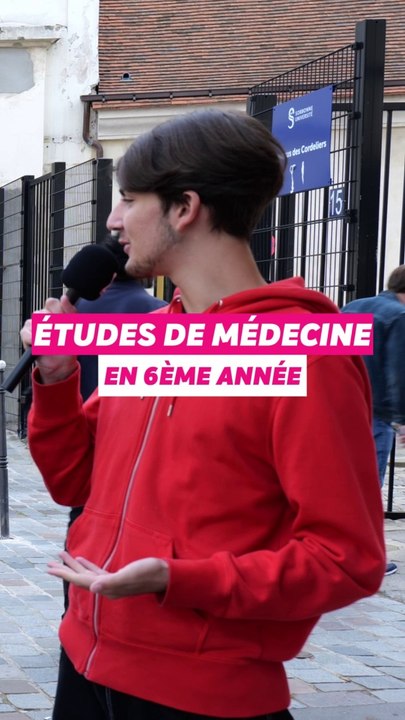 C'est quoi tes études ? Doctorat en 6ème année médecine