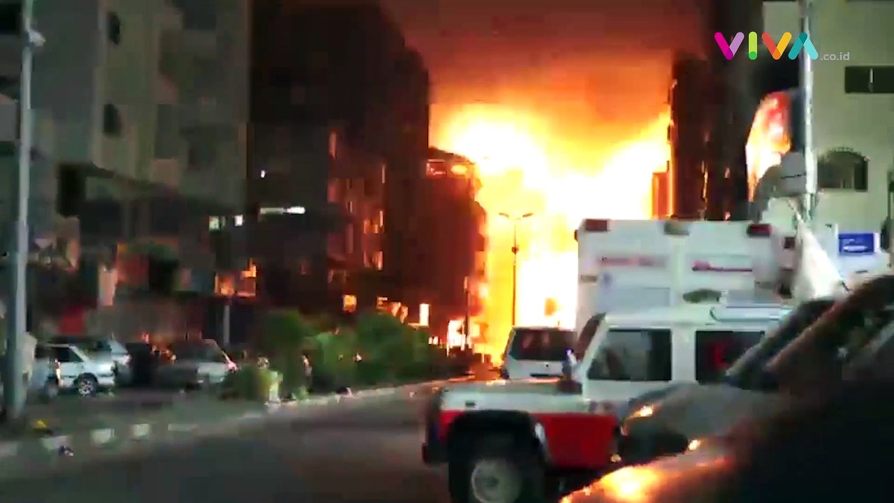Israel Bombardir Pemukiman Dekat Rumah Sakit Al-Quds