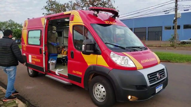Motociclista fica ferido em colisão com Fiat Pálio no bairro Alto Alegre