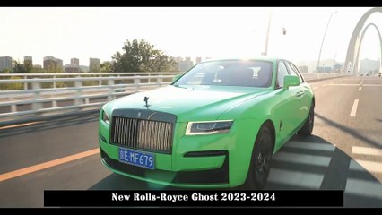 New Rolls-Royce Ghost 2023-2024