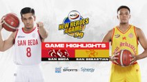 NCAA 99 Men's Basketball San Beda vs. SSC-R (Highlights) | NCAA Season 99