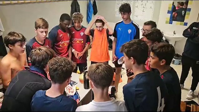 U15 - LA JOIE DANS LE VESTIAIRE - SAMEDI 14 OCTOBRE