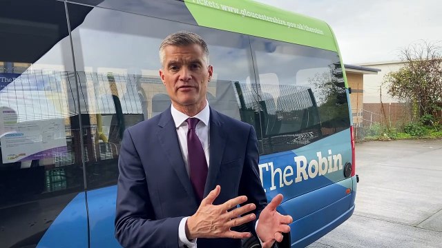 Forest MP and Transport Secretary Mark Harper speaks of his support for The Robin