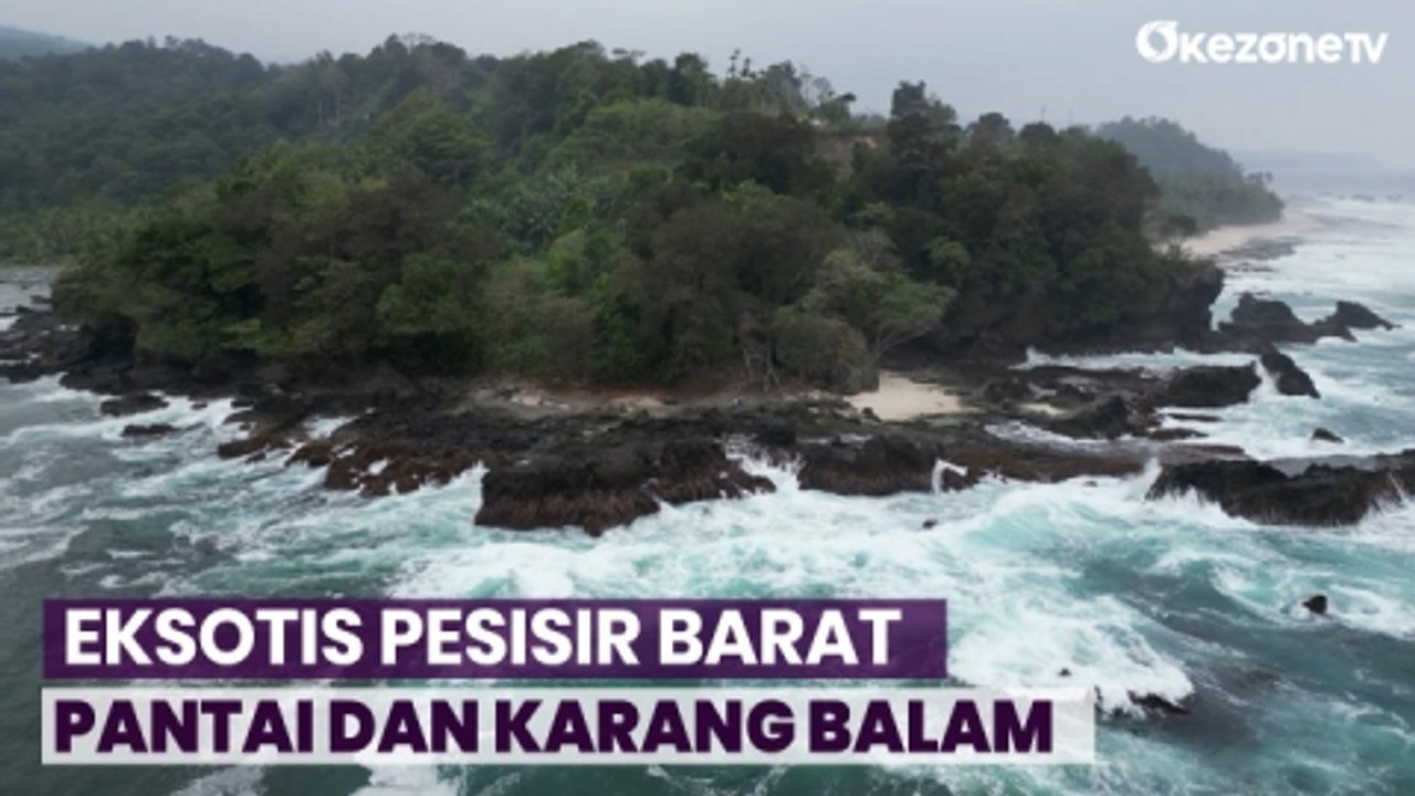 Pesona Keindahan Pantai Rabek dengan Keberadaan Goa dan Karang yang Eksotis