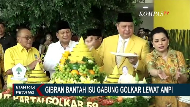 Syukuran HUT ke-59 Golkar, Airlangga Hartarto Bocorkan Kisi-Kisi Cawapres Prabowo