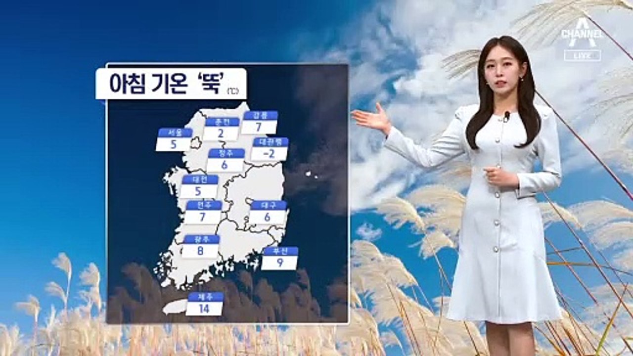 [날씨]주말 맑고 반짝 초겨울 날씨…서울 아침 5도