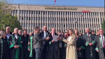 Ankara 2 No'lu Barosu İsrail'in Gazze'ye yönelik saldırıları için suç duyurusunda bulundu