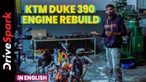 KTM Duke 390 Engine Rebuild | Motorcycle Performance Parts at NMW Racing | Vedant Jouhari