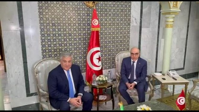 Tajani a Tunisi: Italia fortemente impegnata per raggiungere la pace