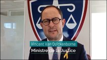 7Dimanche : le Ministre de la justice Vincent Van Quickenborne sur le niveau de menace terroriste en Belgique