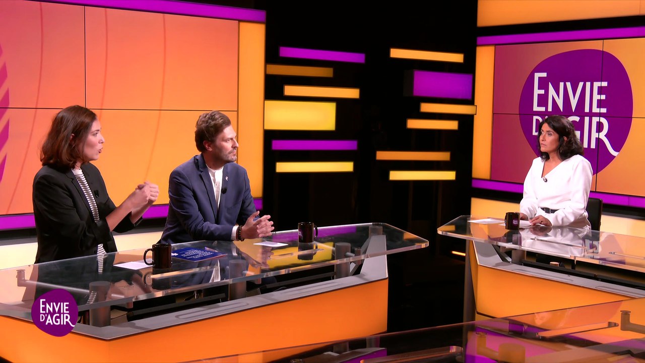 Sylvain Reymond, directeur général des [Entreprises s'engagent] et Joséphine Labroue, directrice générale adjointe - Moussa Camara, président-fondateur des [Déterminés] - Envie d'Agir