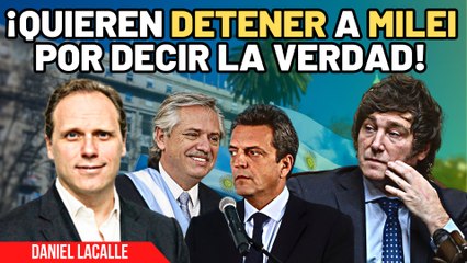 Lacalle denuncia la falta de vergüenza en Argentina: "Quieren detener a Milei por decir la verdad"