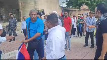Dominicanos se enfrentan a golpes por Israel y Palestina