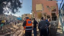 شاهد: الفلسطينيون يتفقدون الأضرار بعد الهجوم الإسرائيلي على مخيم نور شمس في طولكرم