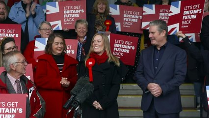 Starmer congratulates Sarah Edwards on Tamworth result