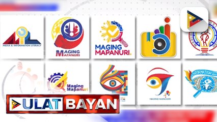 PCO, nakapili na ng 10 best logos sa Digital Logo Making Contest para sa Media and Information Literacy Campaign
