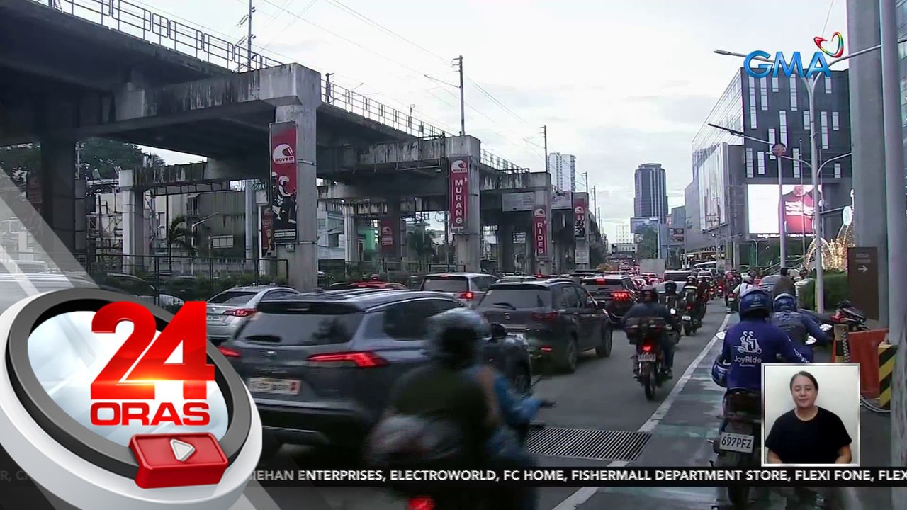 Trapiko, inaasahang bibigat habang papalapit ang pasko; mall operating hours, iuurong para iwas-rush hour | 24 Oras
