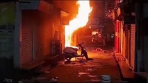 रेडीमेड कपड़ों की दुकान में आग, लाखों रुपए का कपड़ा और फर्नीचर जलकर हुआ राख, स्कूटी और इलेक्ट्रिक व्हीकल भी जली