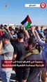 مسيرة في العراق تتجه إلى الحدود الأردنية لمساندة القضية الفلسطينية