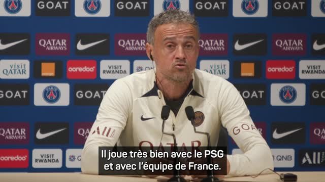 PSG - Enrique : Il ne faut pas juger Mbappé parce qu'il ne marque pas pendant 2 ou 3 matches