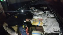 Caminhão danificado gera alerta e PRF apreende toneladas de maconha