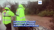 La tempesta Babet si abbatte sul nord Europa: danni ed evacuazioni in Irlanda e Scozia, una vittima