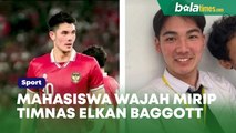Viral Sosok Mahasiswa Berwajah Mirip Bek Timnas Indonesia Elkan Baggott, Netizen Syok