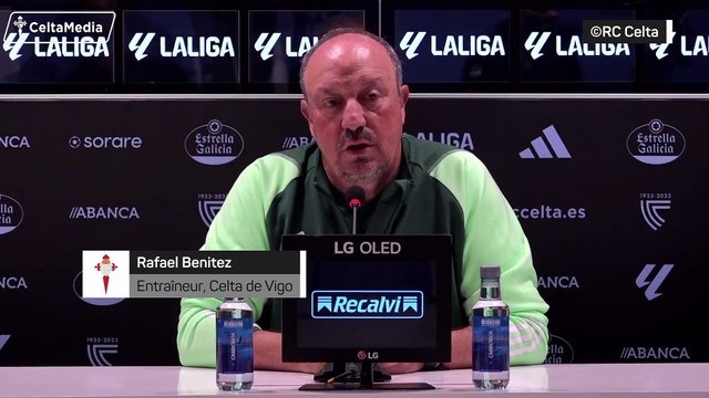 Benitez : L'Atlético est une équipe très forte, très équilibrée et très dangereuse