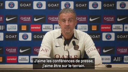 Download Video: PSG - Enrique sur ses rapports avec les médias : 