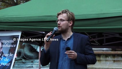 Alexandra Henrion-Caude soutient le Docteur Louis Fouché. Paris/France - 19 Octobre 2023