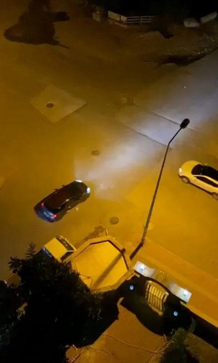 Antalya'da Polis Takibindeki Otomobil Kaza Yaptı