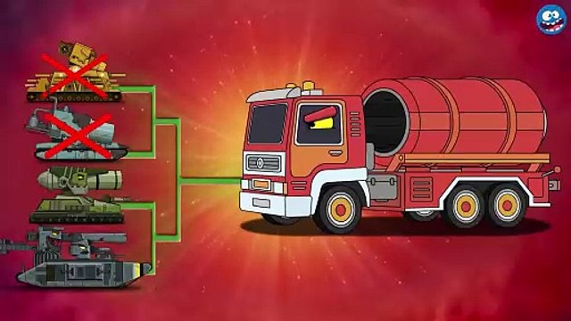 Мега Танки VS ГРУЗОВИК - Мультики про танки