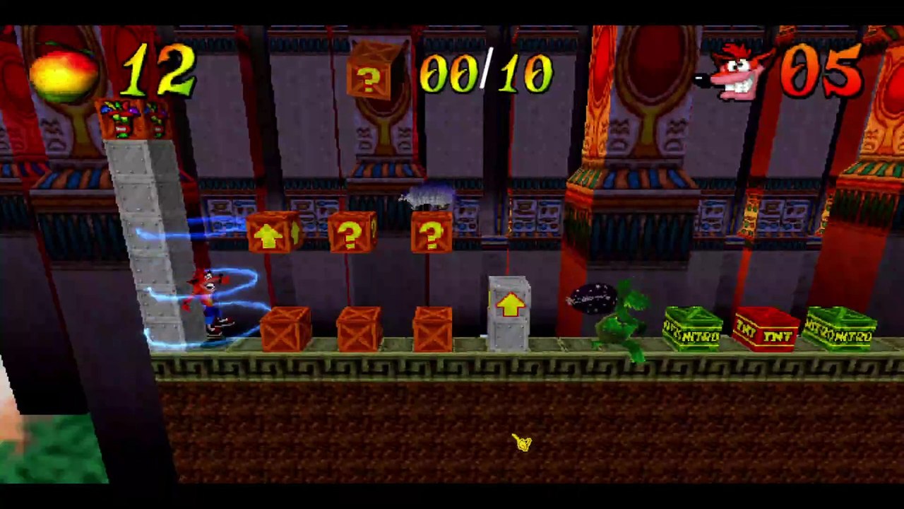 El Primer Nivel De SchardWind en Crash Maker Back In Time