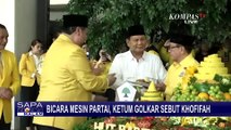 Bicara Mesin Partai, Ketum Golkar Airlangga Hartarto Sebut Nama Khofifah