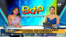 Trasladan a Lima a miembros de grupo radical que adoctrinaba a niños con ideología senderista