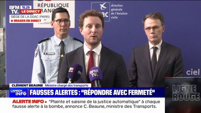 Clément Beaune sur les fausses alertes à la bombe: Nous aurons la plus grande fermeté dans la réponse à chacune de ces alertes