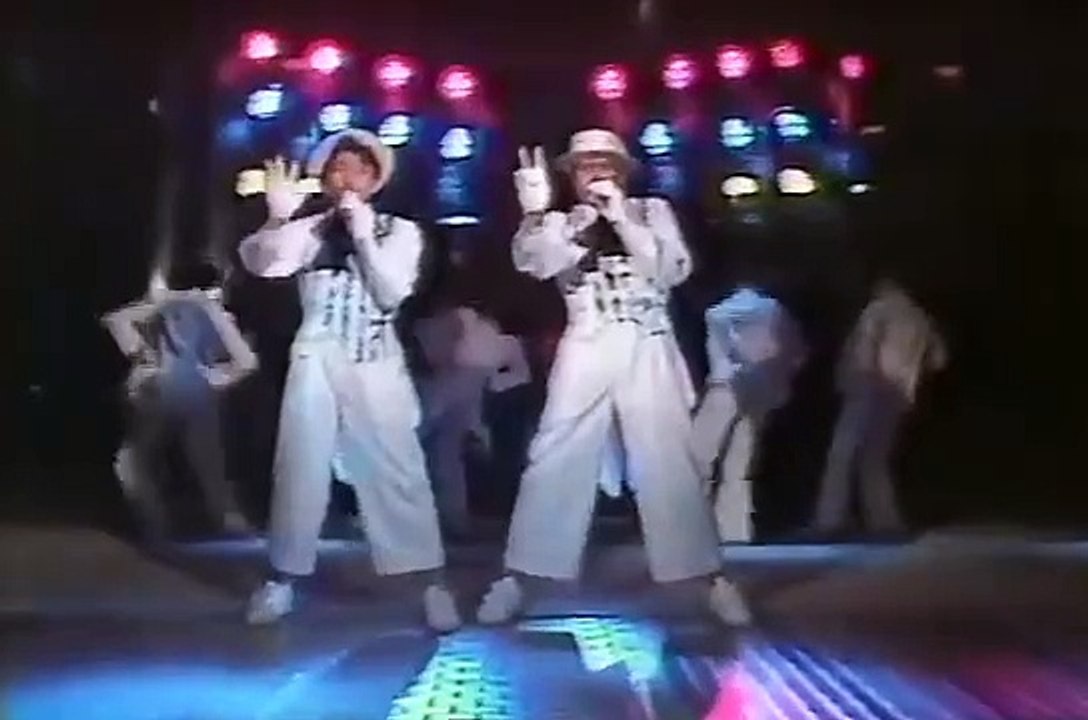 とんねるず 「嵐のマッチョマン」 ベストテン(1987年)