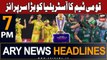 ARY News 7 PM Headlines 20th October 2023 | Pakistan vs Australia - Update