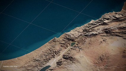 Mapa animado de Oriente Medio