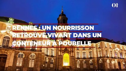 Rennes : un nourrisson retrouvé vivant dans un conteneur à poubelle