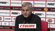 Genesio : «J'ai arrêté de parler à Terrier de son genou» - Foot - L1 - Rennes