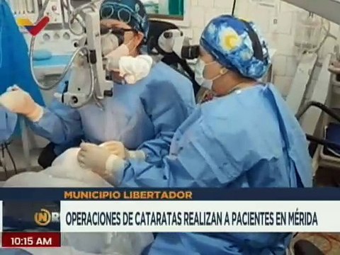 Mérida| Operativo quirúrgico oftalmológico atiende a pacientes con cataratas en mcpio. Libertador