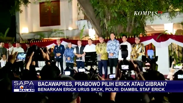 Koalisi Indonesia Maju Belum Deklarasikan Bacawapres Prabowo: Erick, Gibran atau Khofifah?
